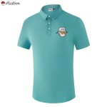 malbon 6종 남성 골프 반팔 카라티셔츠